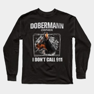 Doberman Pinscher - Dobermann Long Sleeve T-Shirt